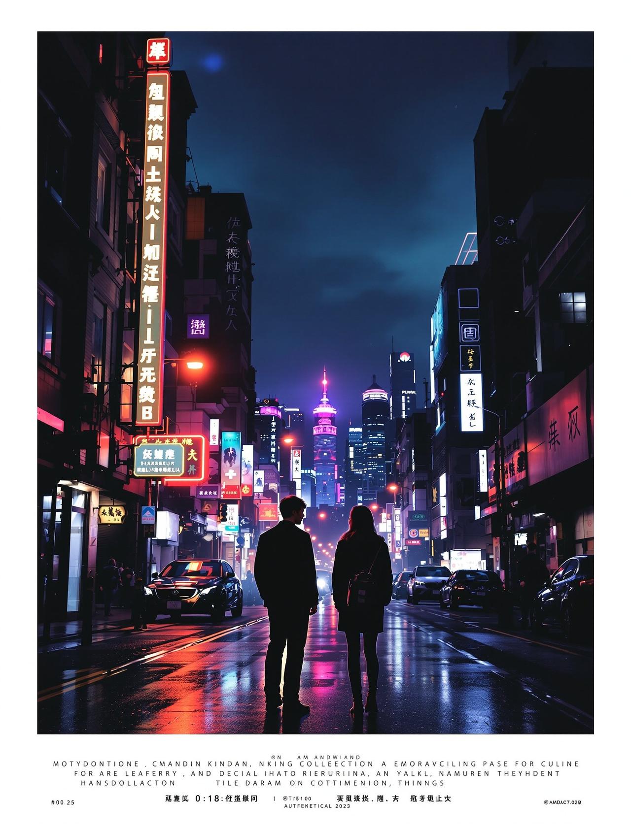 溪谷影院作品《都市夜行者》高清海报